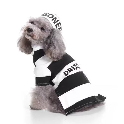 Prisoner Pet Costume