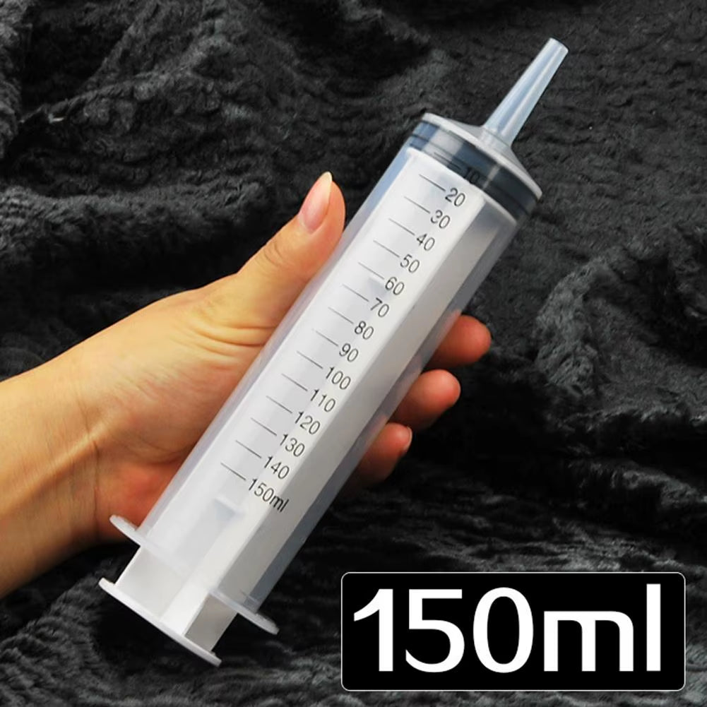 60/100/150 ML Reusable BBQ Meat Syringe Marinade Injector Poultry Chicken Flavor Syringe Health Measuring Feeding Tools