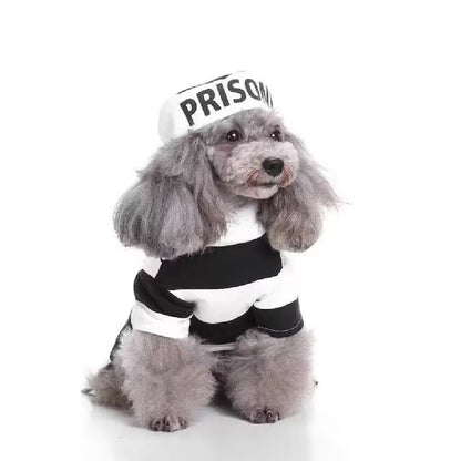Prisoner Pet Costume