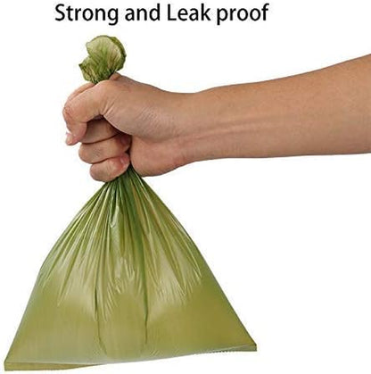Dog Poop Bag, Biodegradable Poop Bags for Pets - Disposable Pet Waste, Compostable Pet Waste Bags, Eco-Friendly Leak Proof, Fits for Dogs and Cat (150 Bags/10 Rolls)