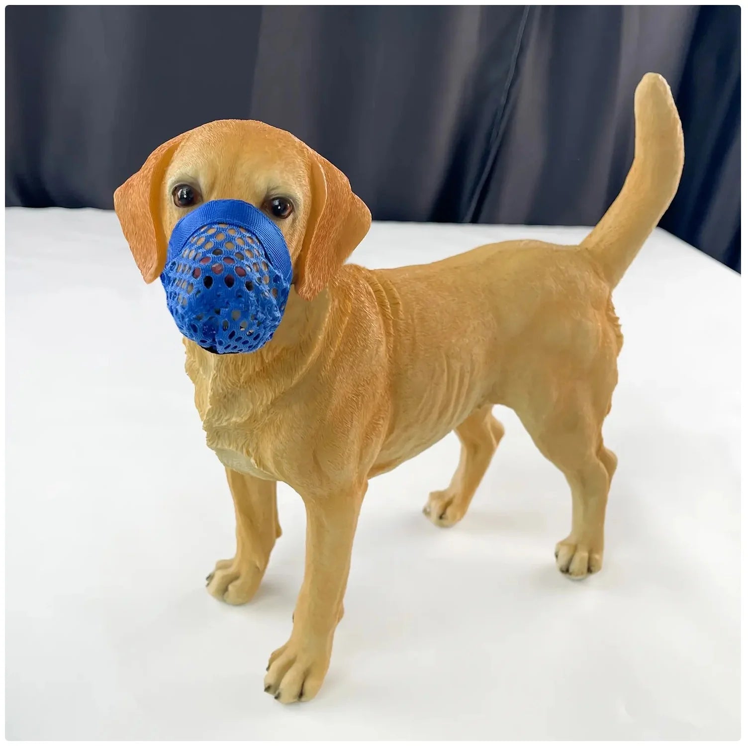 Breathable Mesh Dog Muzzle - Safe & Comfortable anti - Biting Dog Muzzle