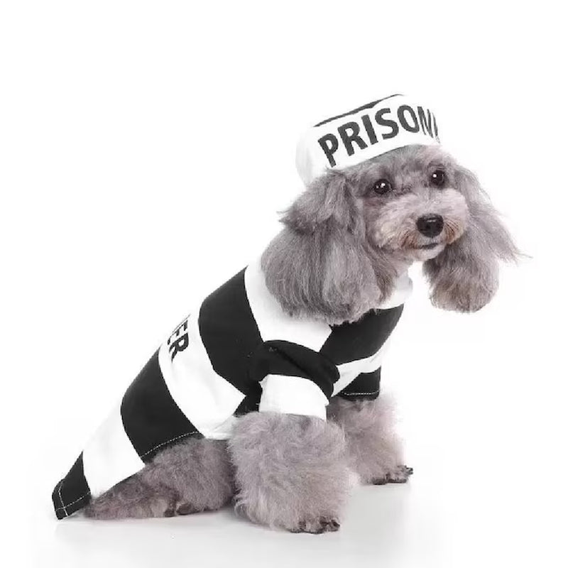 Prisoner Pet Costume