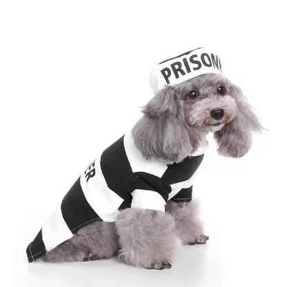 Prisoner Pet Costume
