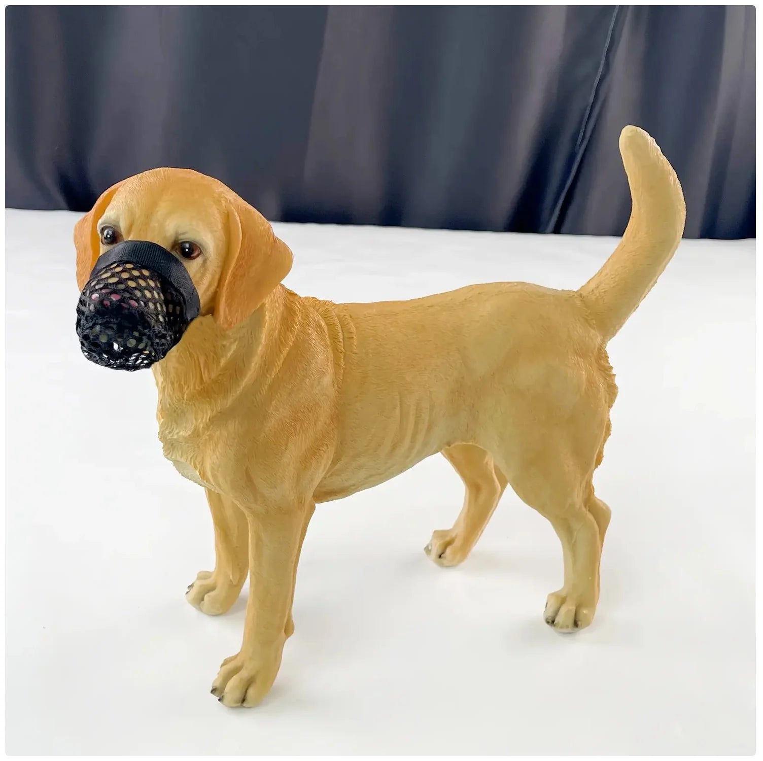 Breathable Mesh Dog Muzzle - Safe & Comfortable anti - Biting Dog Muzzle