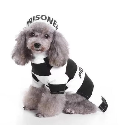 Prisoner Pet Costume